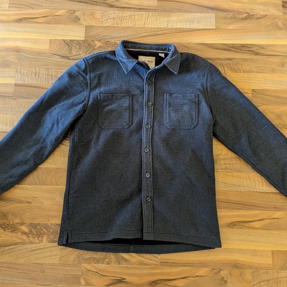 Original Weatherproof Vintage Shirt Jacket/Coat, Gray/Charcoal